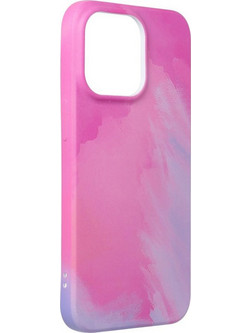 Forcell Pop Design 1 Back Cover Silicone Pink (iPhone 13 Pro Max)
