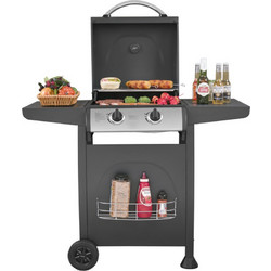 Kalorik GBBQ 1003 Ψησταριά Υγραερίου με 2 Εστίες 6kW Επιφάνειας 48x42cm