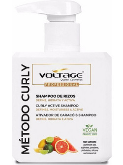 Voltage Curly Active Σαμπουάν για Όγκο για Σγουρά Μαλλιά 500ml