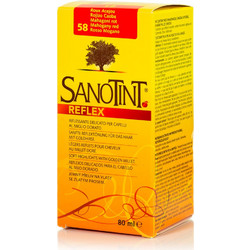 Sanotint Reflex 58 Κόκκινο Ακαζού Φυτική Ημιμόνιμη Βαφή Μαλλιών Χωρίς Αμμωνία 80ml