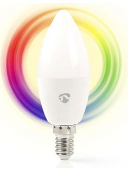 Nedis Smart λάμπα RGB LED E14 4.5W