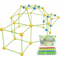Σετ κατασκευής φρουριου FORTKID GLOW 68 PIECES