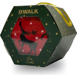 ΣΕΤ 2 ΖΕΥΓΗ ΚΑΛΤΣΕΣ ΑΝΔΡΩΝ BAMBOO XMAS GIFT BOX WALK - CHR-13-WALK