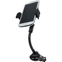 LogiLink Smartphone Car Holder & Charger, 2 USB-A, 15.5W, Black (PA0121)