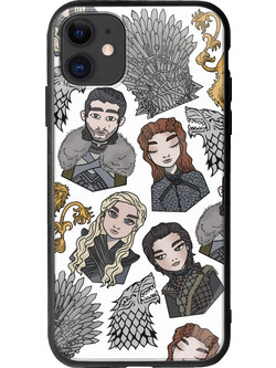 Θήκη Game Of Thrones iPhone 11 Groove TPU (Tempered Glass και TPU)