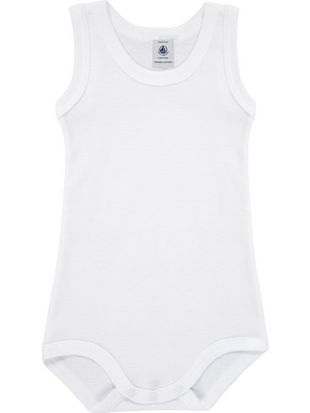 Petit Bateau Φορμάκι Εσώρουχο Αμάνικο Λευκό A01T5-00