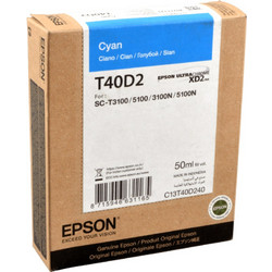 Epson XD2 Cyan Μελάνι Εκτυπωτή Inkjet T40D240
