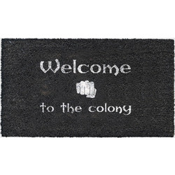 Gothic Doormat Welcome to the Colony