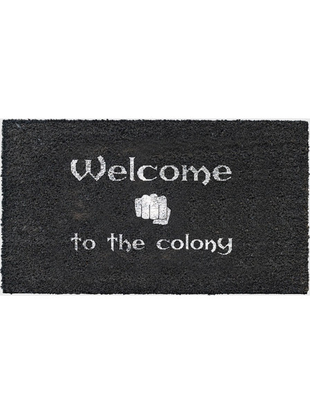 Gothic Doormat Welcome to the Colony