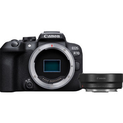 Canon EOS R10 Mirrorless Φωτογραφική Μηχανή Crop Frame Body Mirrorles Φωτογραφική Μηχανή + Kit Adapter