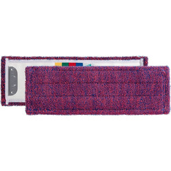 Πανέτα μικροφίμπρας 40x14cm 0 16dtx κόκκινη για αντιολισθητικές επιφάνειες TTS Cleaning c416860