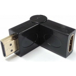 HDMI male - HDMI female 180