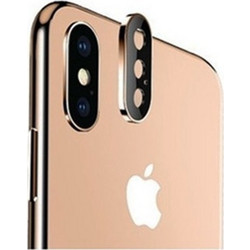 CAMERA COVER GOLD WITH ALUMINUM PROTECTOR FOR IPHONE XS MAX GL427