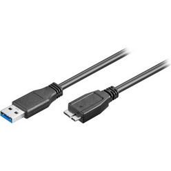 POWERTECH REGULAR USB 3.0 TO MICRO USB-B