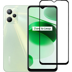 Powertech TGC-0579 Tempered Glass Black (Realme C35)