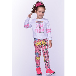 Joyce Παιδικό Σετ 211105 White/Multicolor