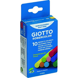 Giotto Κιμωλία Χρωματιστή 10Τμχ (0536900)