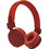 Hama Freedom Lit Ασύρματα Bluetooth Ακουστικά On Ear Κόκκινα