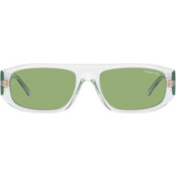 Arnette AN4292 1215/2 Γυναικεία Γυαλιά Ηλίου Τετράγωνα Κοκάλινα Διαφανή με Πράσινο Καθρέπτη Φακό