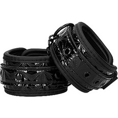 Ouch! Luxury Ankle Cuffs Black