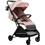 Bebe Stars City Automatic Καρότσι Μωρού Μπαστούνι Powder Pink