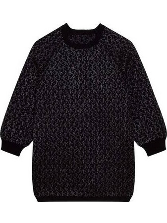Michael Kors Παιδικό Φόρεμα Μάλλινο Μαύρο R12117-09B