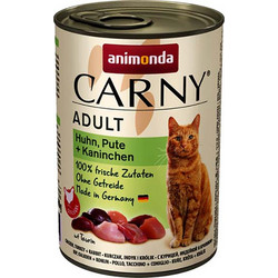 Animonda Carny Adult with Chicken, Turkey & Rabbit 400gr
