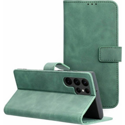 Forcell Tender Book Green (Samsung Galaxy S22 Ultra)