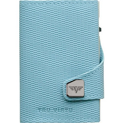 Πορτοφόλι Tru Virtu Click & Slide Rhombus LightBLue / Silver 24104000312