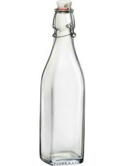 Μπουκάλι Νερού Swing BR02012200 1lt Clear Bormioli Rocco Γυαλί