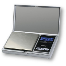 Ζυγαριά Ακριβείας PRJS-40335 Primo Ψηφιακή 500g-0.01g Φωτιζόμενη οθόνη Silver