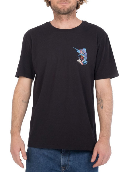 Μπλούζα Κοντομάνικη Hurley Everyday Washed Trippy Fish MTS0029890-H010 Ανδρικό