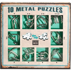 Παζλ Γριφος 10 Metal Puzzles Green Set (10-G) Πράσινο