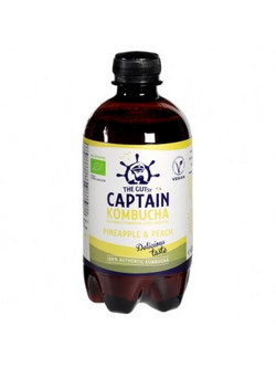 The Gutsy Captain Βιολογική Κομπούχα Pineapple & Peach 400ml 11231