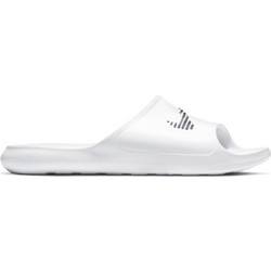 Nike Victori One Ανδρικές Παντόφλες Καλοκαιρινές Αντιολισθητικές Κολυμβητηρίου Λευκές CZ5478-100