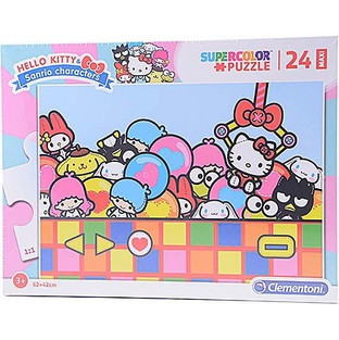 Παιδικό Puzzle Clementoni Super Color Maxi Hello Kitty 24 Κομμάτια