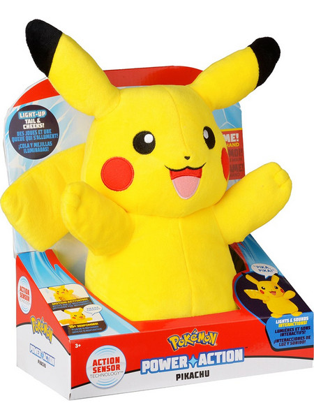 Jazwares Pikachu Power Action Με Φως & Ήχο 25cm JW097834