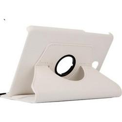 Δερμάτινη Θήκη Περιστρεφόμενη για το Samsung Galaxy Tab A 8" SM-T350 T355 Λευκη (OEM)