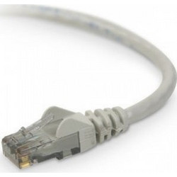 Belkin U/UTP Cat.6 Καλώδιο Δικτύου Ethernet 2m Grey