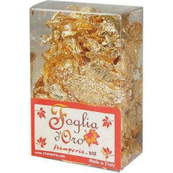 Φύλλο Χρυσού σε Νιφάδες 3gr Stamperia KER01