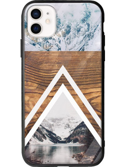 Θήκη Snow View iPhone 12 mini Groove TPU (Tempered Glass και TPU)