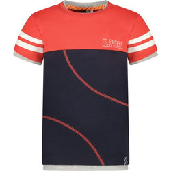 B.Nosy Παιδικό T-Shirt Κοντομάνικο Κόκκινο Navy Μπλε Y203-6454-114