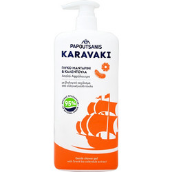 Papoutsanis Καραβάκι Γλυκό Μανταρίνι & Καλέντουλα Αφρόλουτρο σε Gel 750ml