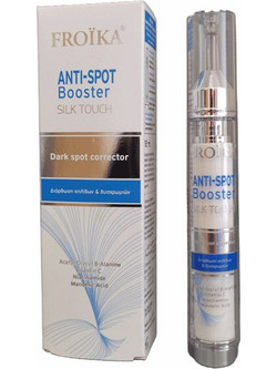 Froika Silk Touch Anti-Spot Αντιγηραντικό Booster Προσώπου για Πανάδες με Βιταμίνη C Πεπτίδια & AHA 16ml