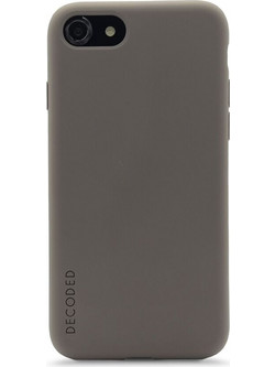 Decoded Slicone Back Cover Dark Taupe (iPhone SE2022 / SE2020/ 8/ 7)