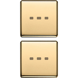 Δύο Πλήκτρα Flat Ουδέτερα Φωτιζόμενα Oro Eikon