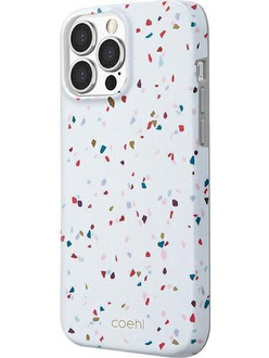 Θήκη κινητού Uniq Coehl Terrazzo iPhone 13 Pro / 13 6.1 white / natural white