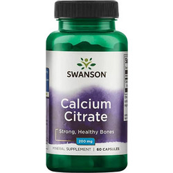 Swanson Calcium Citrate 60 Κάψουλες