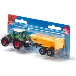 Siku Τρακτέρ Fendt Με Ανατρεπόμενη Καρότσα Green/Yellow SI0001605