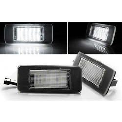 Led Φαναράκια Πινακίδας Για Opel Astra J Caravan 2010- / Opel Zafira C 2012- Canbus Ζευγάρι 2 Τεμάχια 0013002